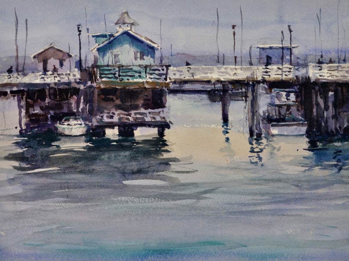 Last Day on the Wharf by Brienne M Brown 