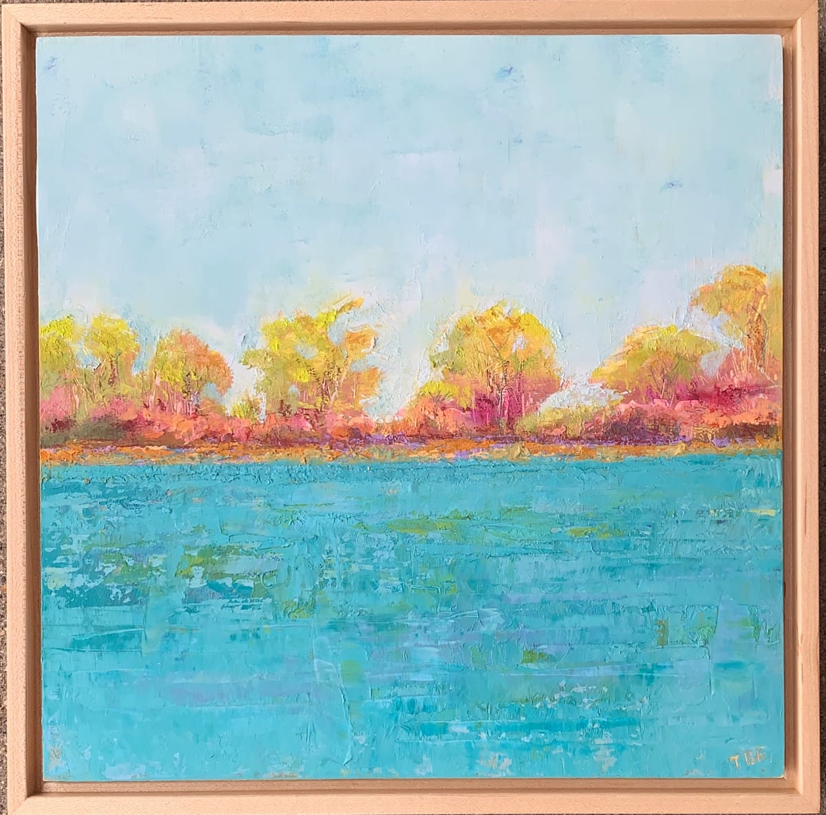 River’s Edge Illuminated by Terri Beck-Engel 