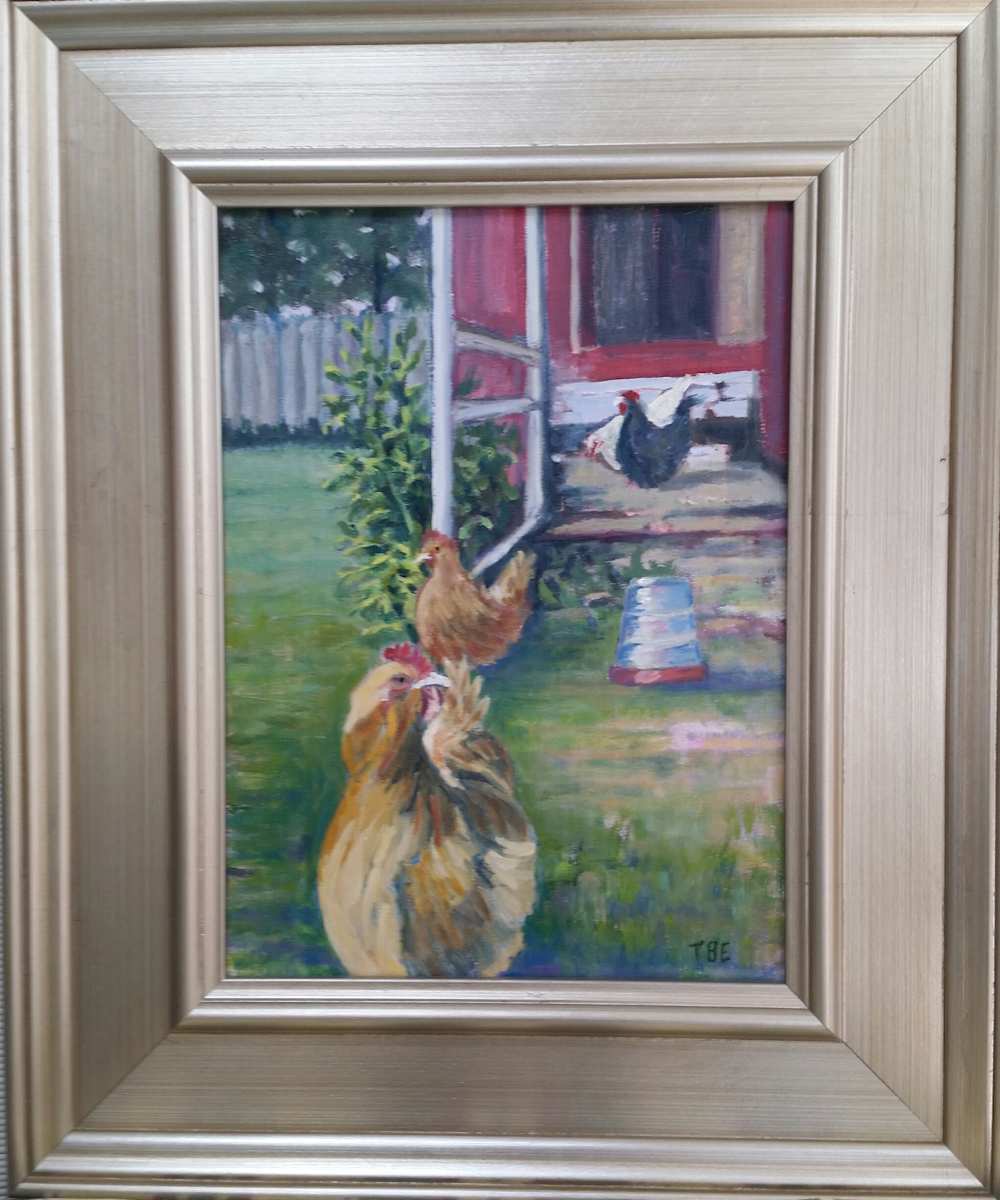 Backyard Flock by Terri Beck-Engel 