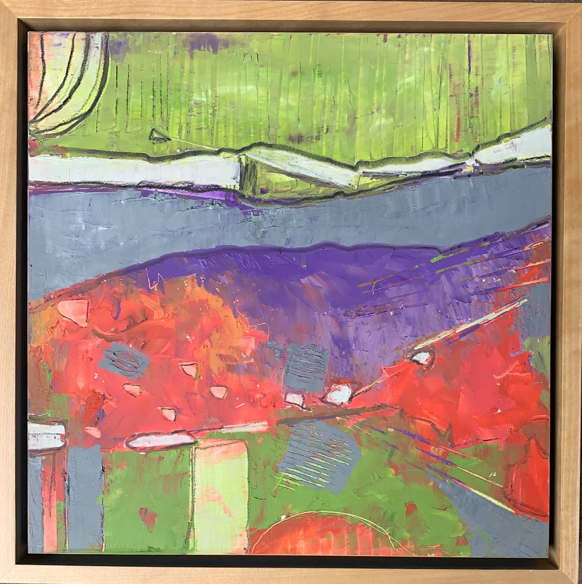 Heading Upstream by Terri Beck-Engel 