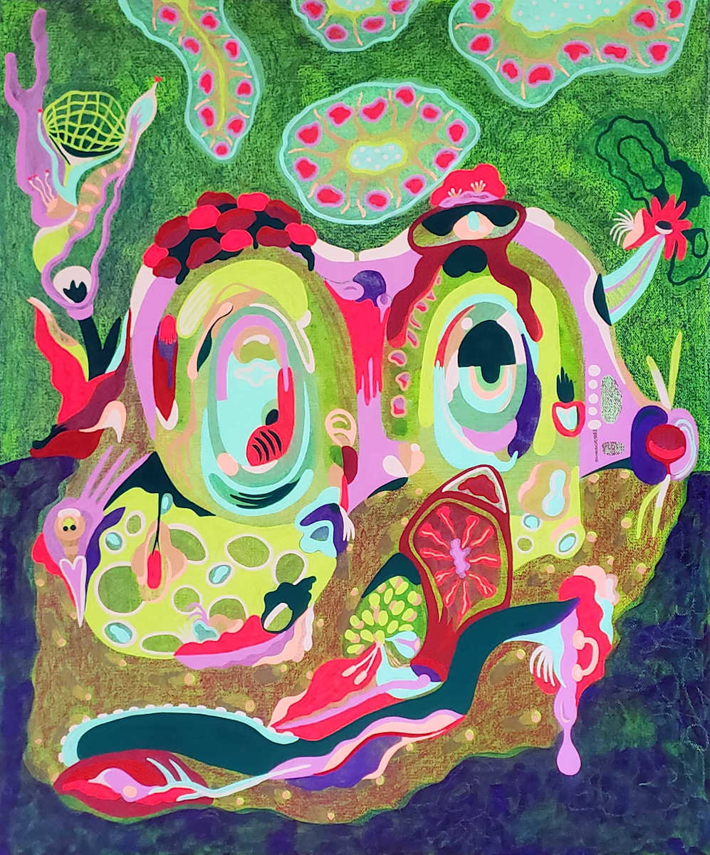 Froglike (or Frog Goes to Helltown by Mindy Fisher, Image 1.