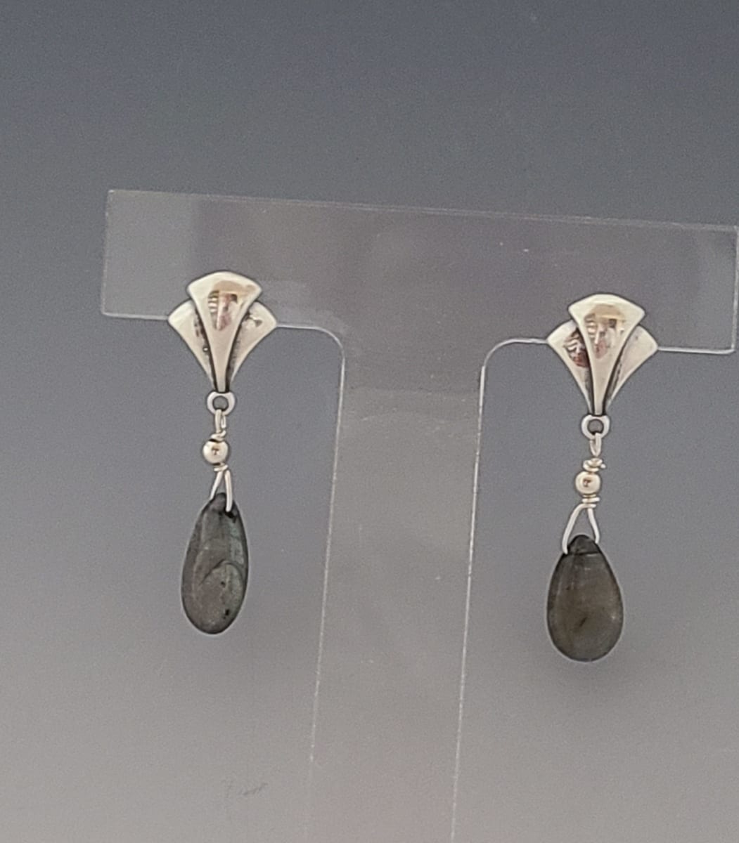 Labradorite Earrings by Susan Baez 