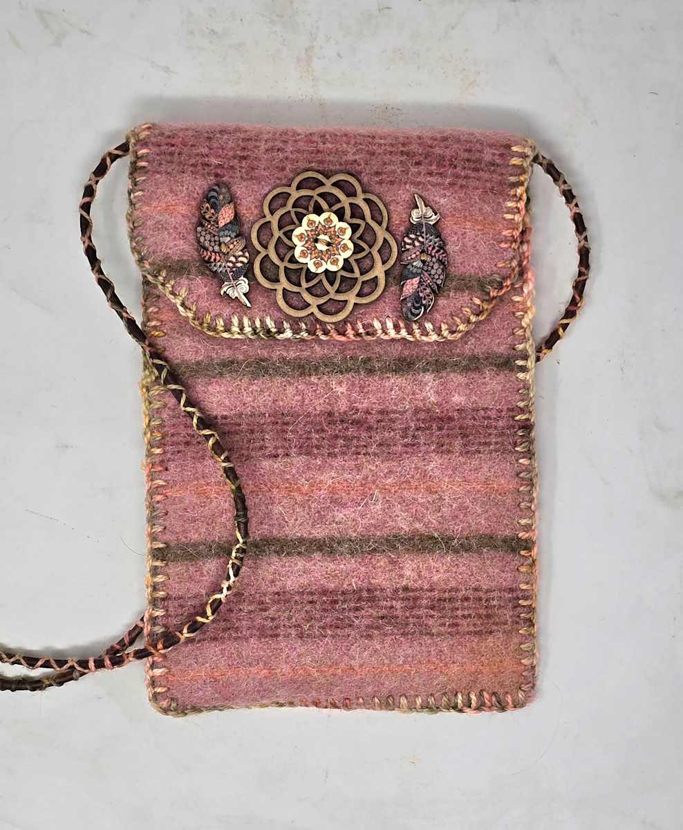 Wool Purse - 2503066 by Roberta Condon, Image 2.