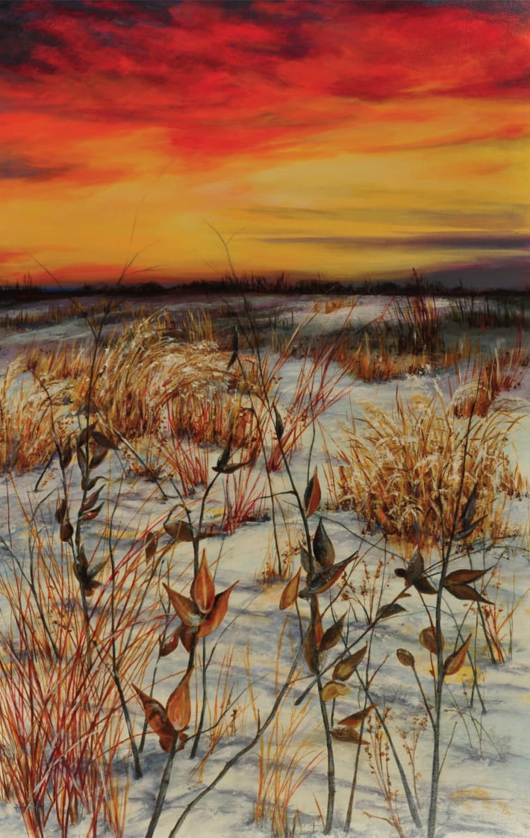 Winter's Glow by Karen Lee Watson-Newlin 