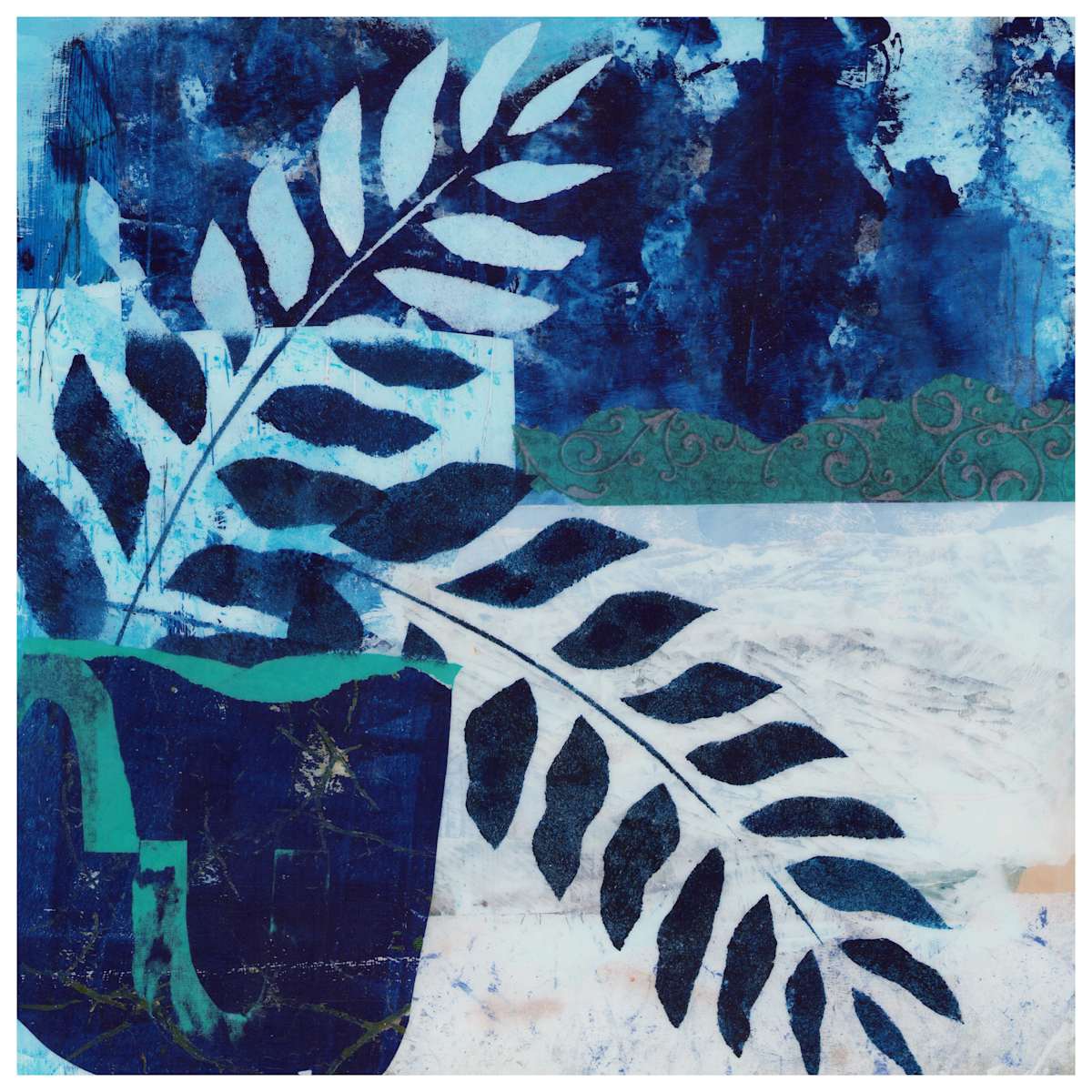 Blue Fern by Marte Hepburn 
