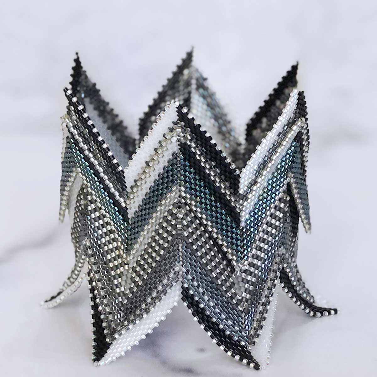 Architectural Bangle - Cashmere by Diana Ferguson 