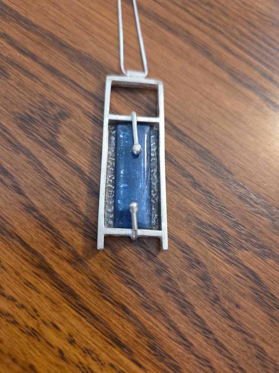 Kyanite Necklace by Susan Baez, Image 2.