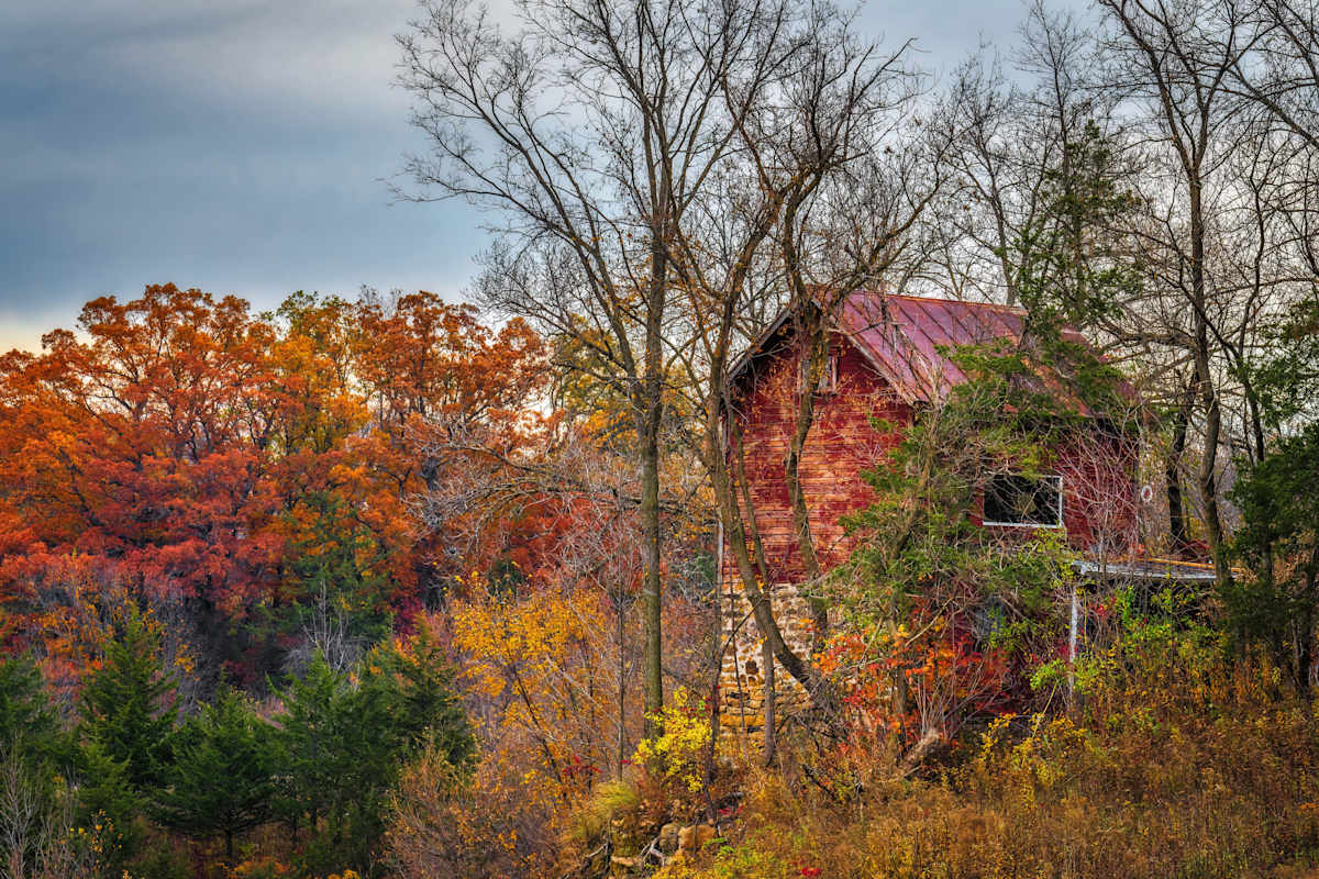 Baraboo Hills Autumn by Mike Murray 