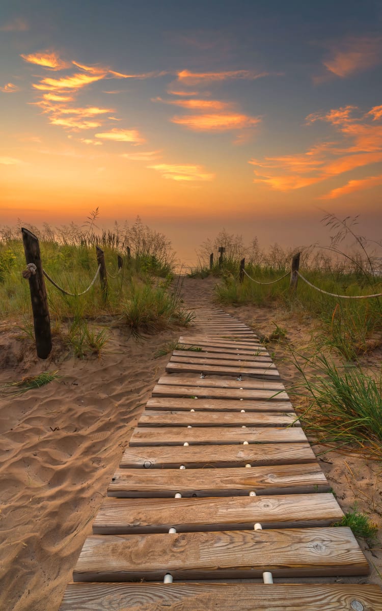 Beach Boardwalk II by Mike Murray, Image 1.