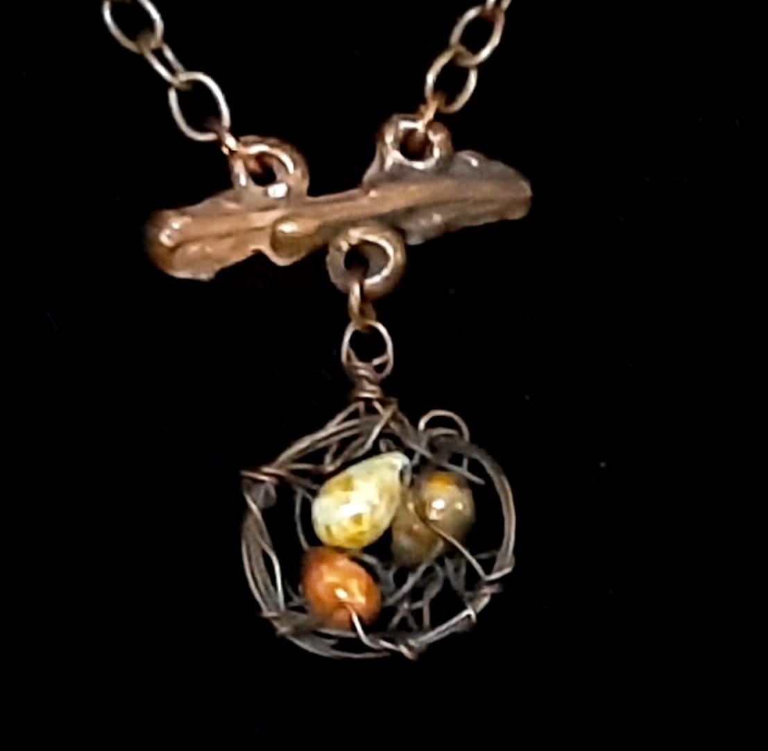 Nest Necklace by Therese Miskulin 