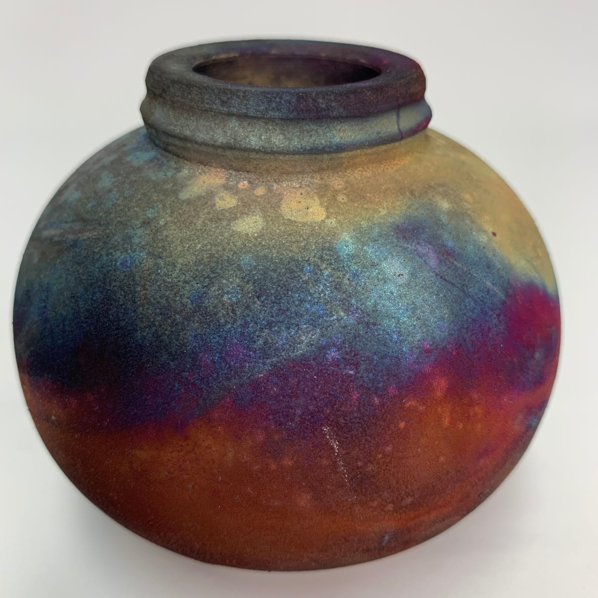 Copper Matte Pot by Joe Clark 