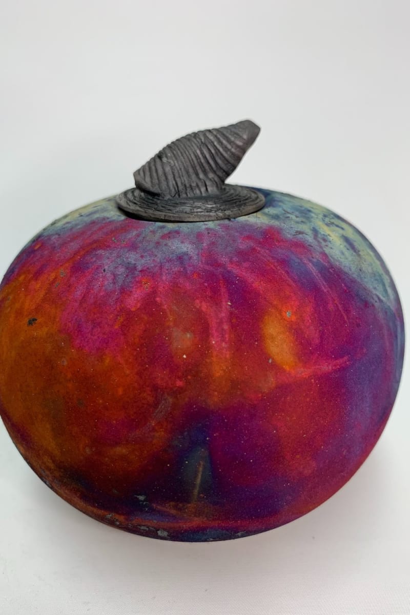 Lidded Copper Matte Pot by Joe Clark, Image 1.