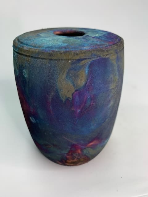 Copper Matte Pot by Joe Clark 