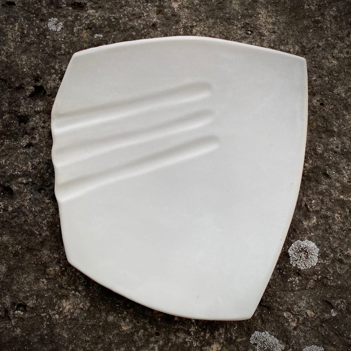 Handbuilt Plate by Carol Naughton, Image 1.