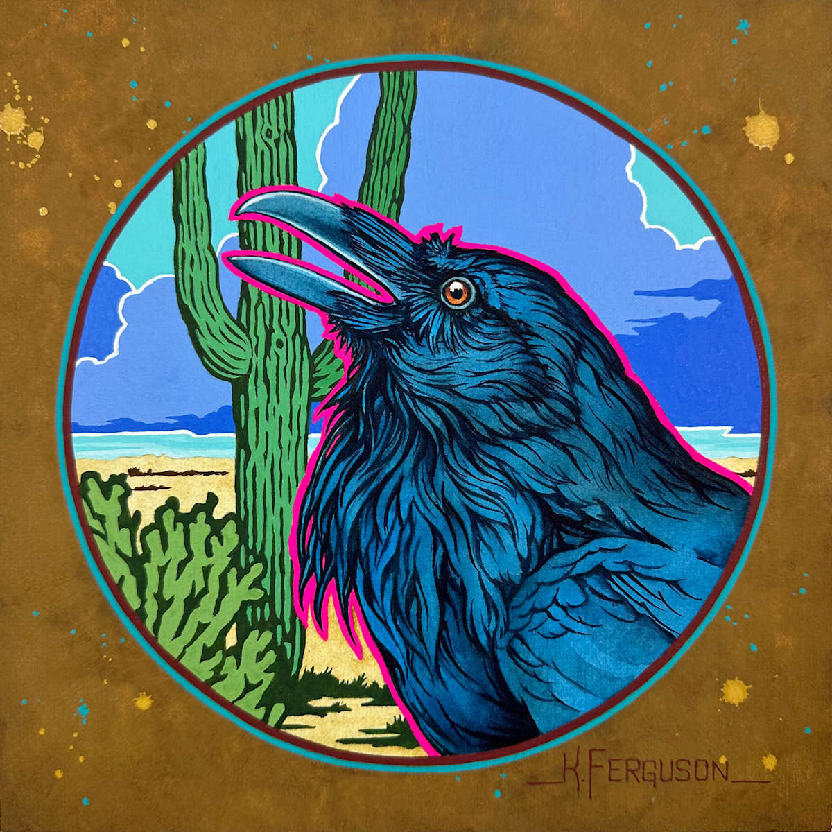 Caw of the Wild by Kenneth Ferguson 