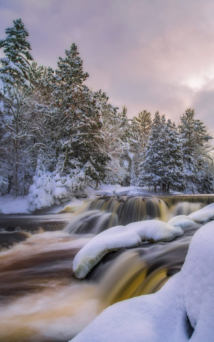 Bond Falls, MI (Unframed print) by Mike Murray 