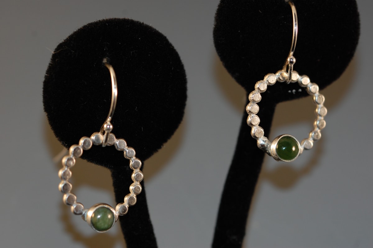 Jade Earrings by Susan Baez 