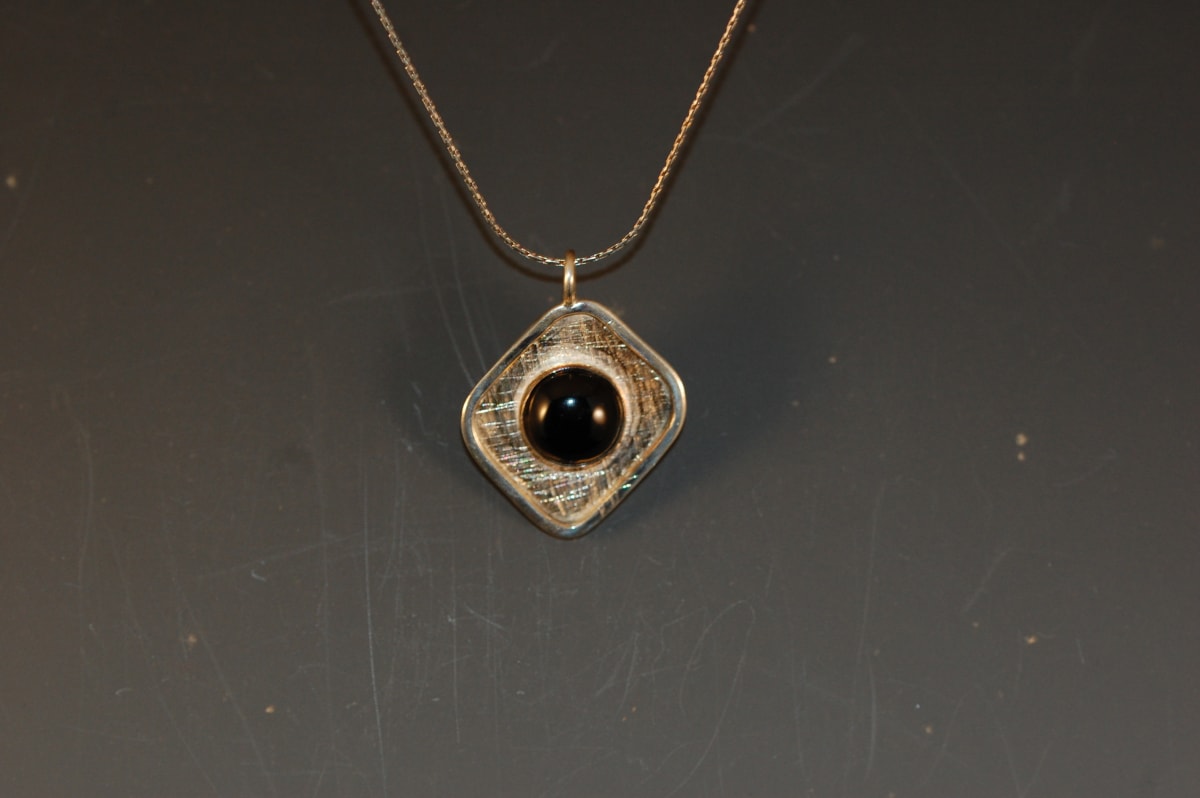 Black Onyx Necklace by Susan Baez 