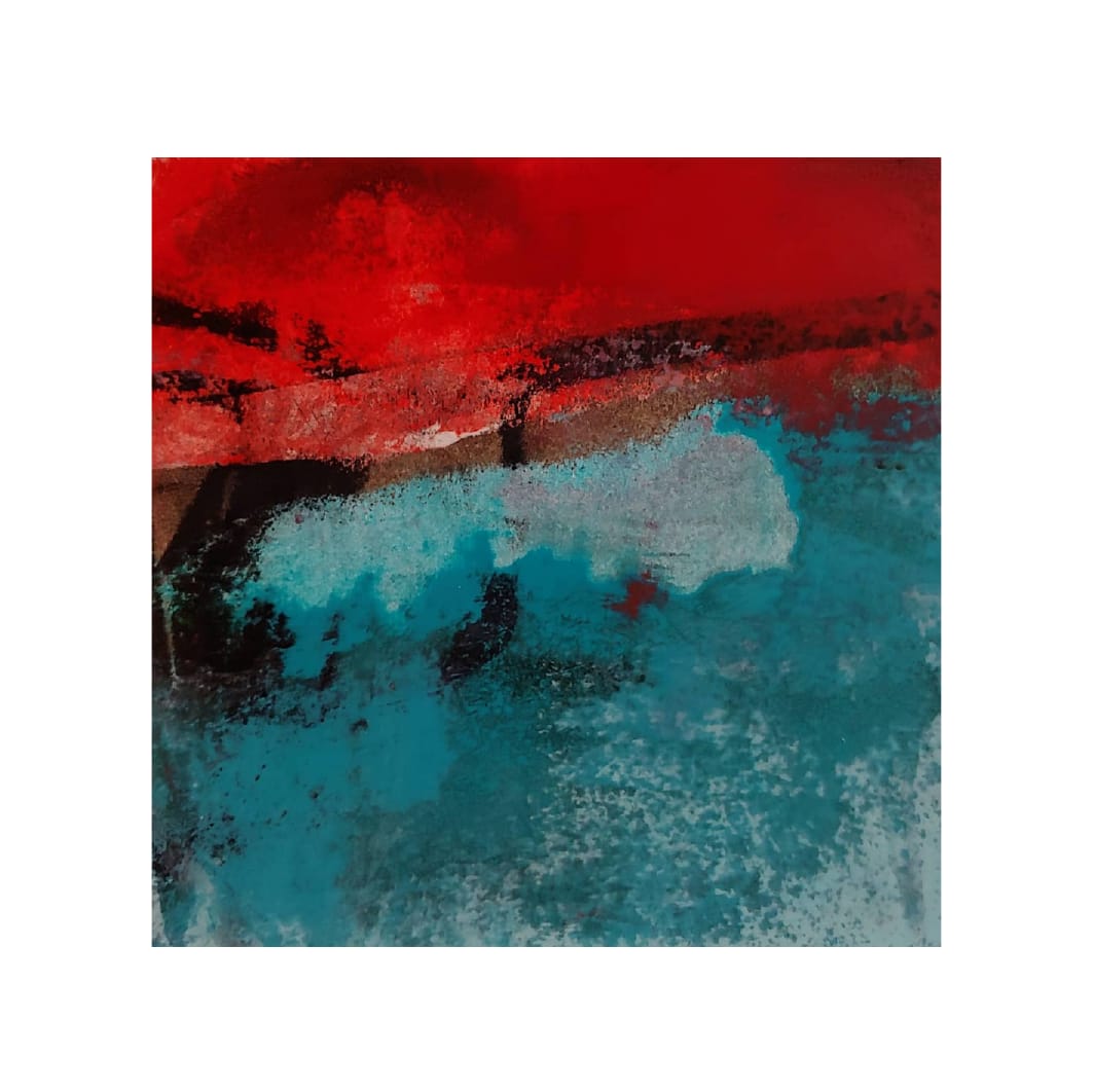 Dividing Line (Unframed Original) by Rick Ross, Image 1.