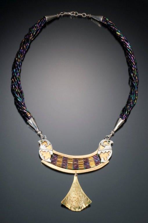 Falcon Protection Necklace by Georgia Weithe 