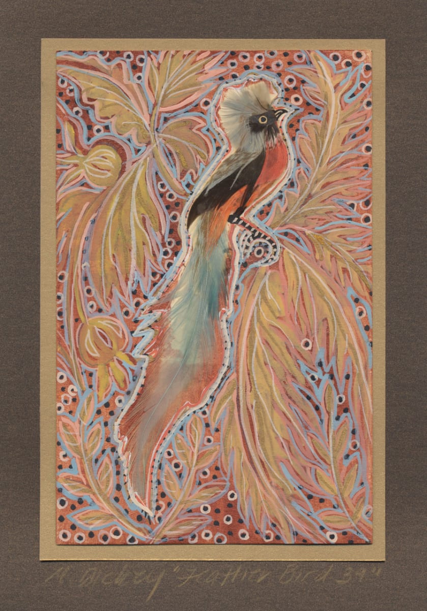 Feather Bird 39 by Mary Dickey 