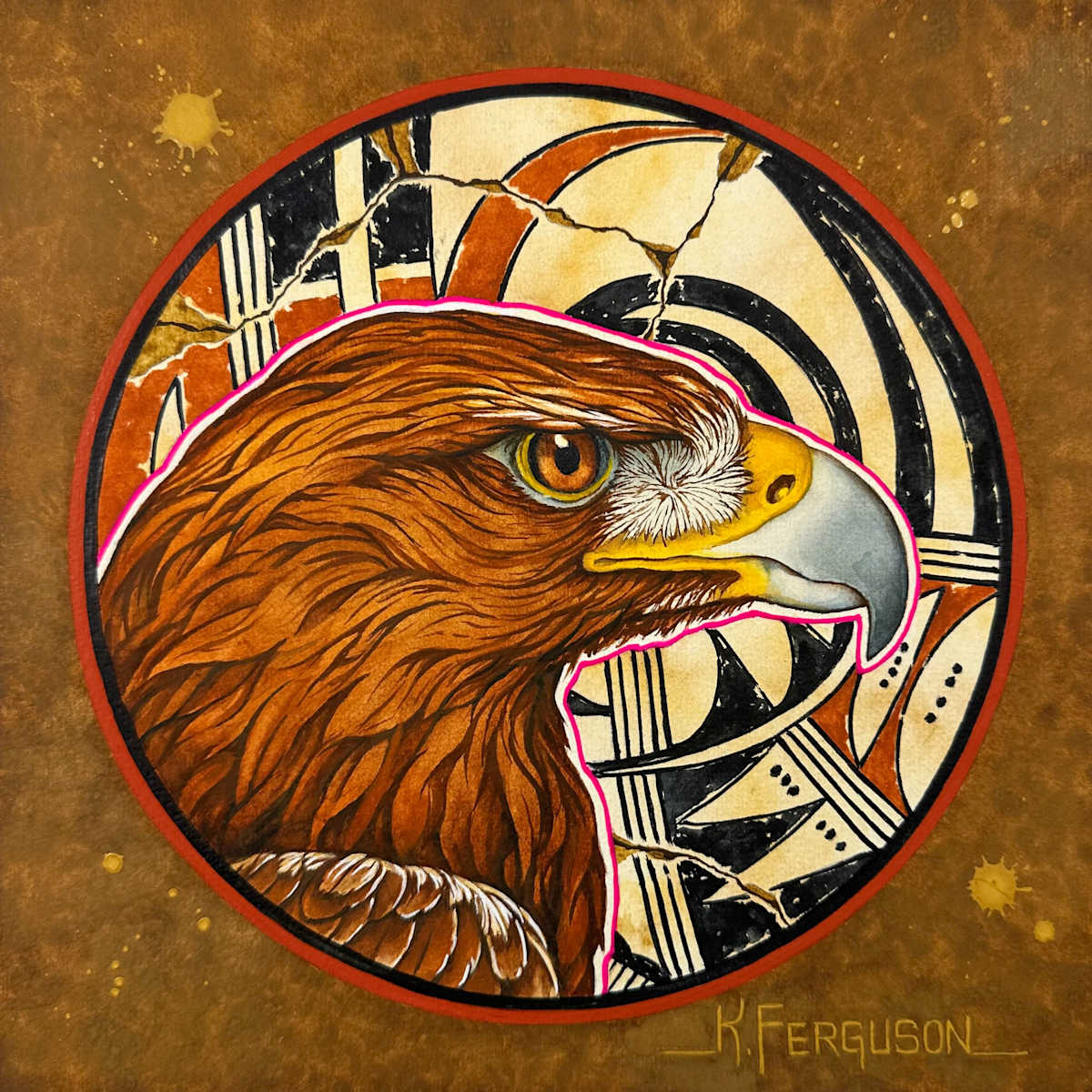 Between Earth & Sky (Golden Eagle) by Kenneth Ferguson, Image 2.