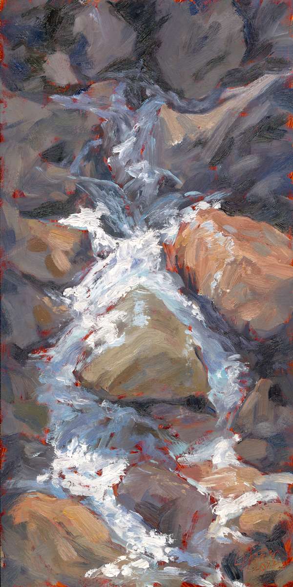 Bear Creek, Splashing by Leslie Ann Hauer, Image 1.