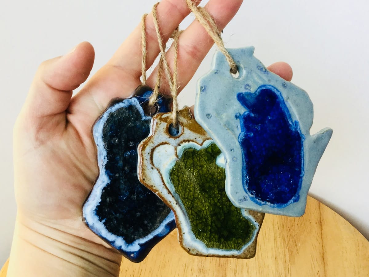 Wisco Ornaments by Amber Gavin, Image 1.