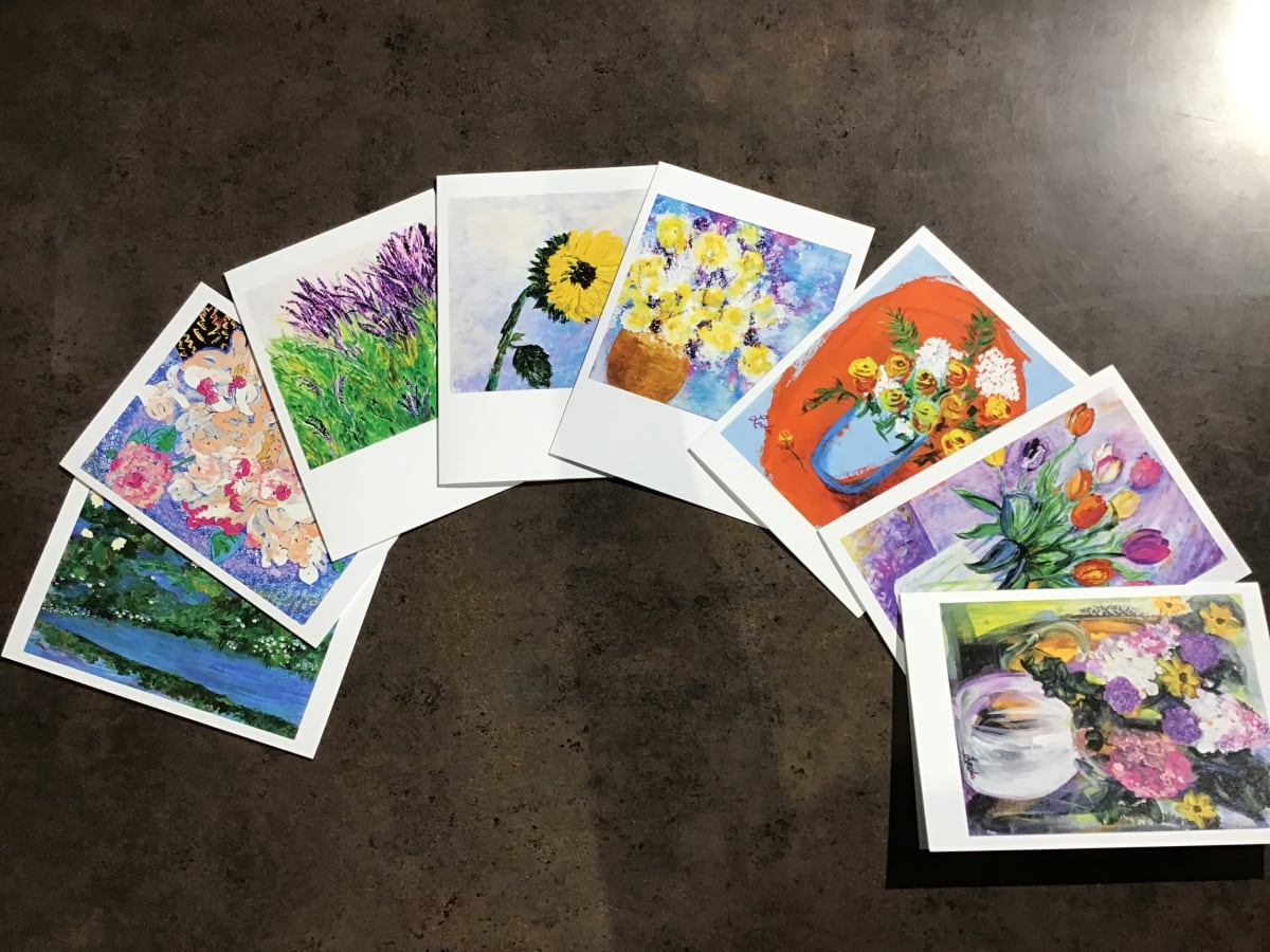 Cards (8 pack) by Leola Culver, Image 1.