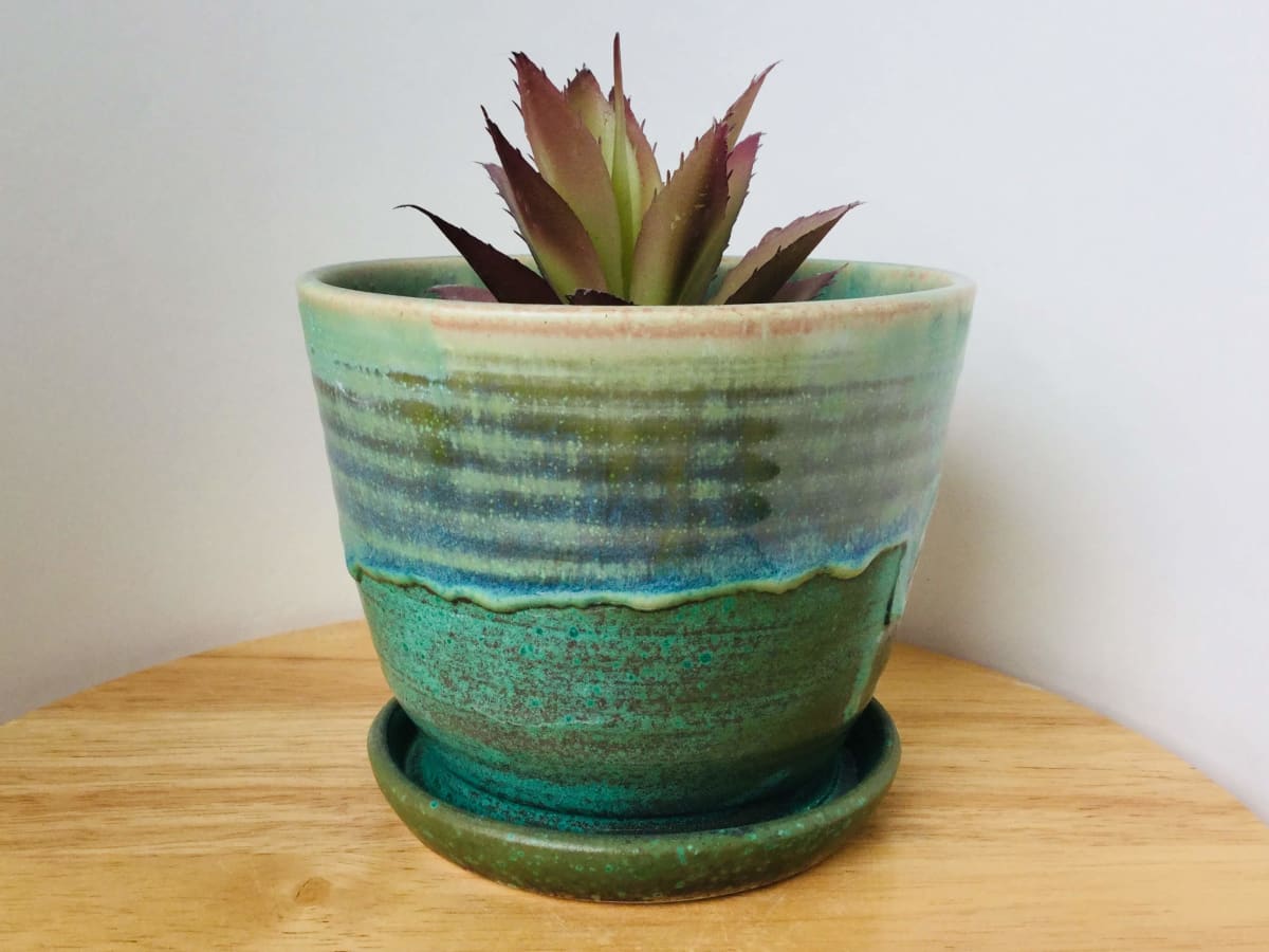 Large Table Planters (Available in multiple colors) by Amber Gavin, Image 1.