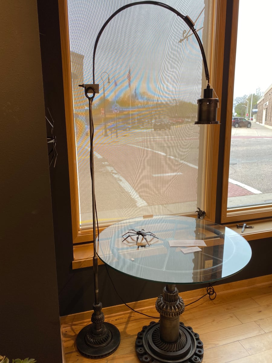 Rake Lamp by David Timberlake, Image 3.