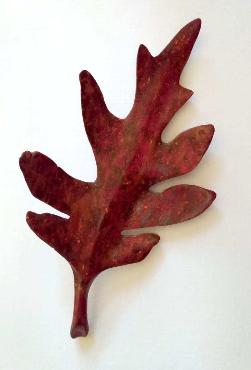 Autumn Oak Leaf by Homer Daehn 