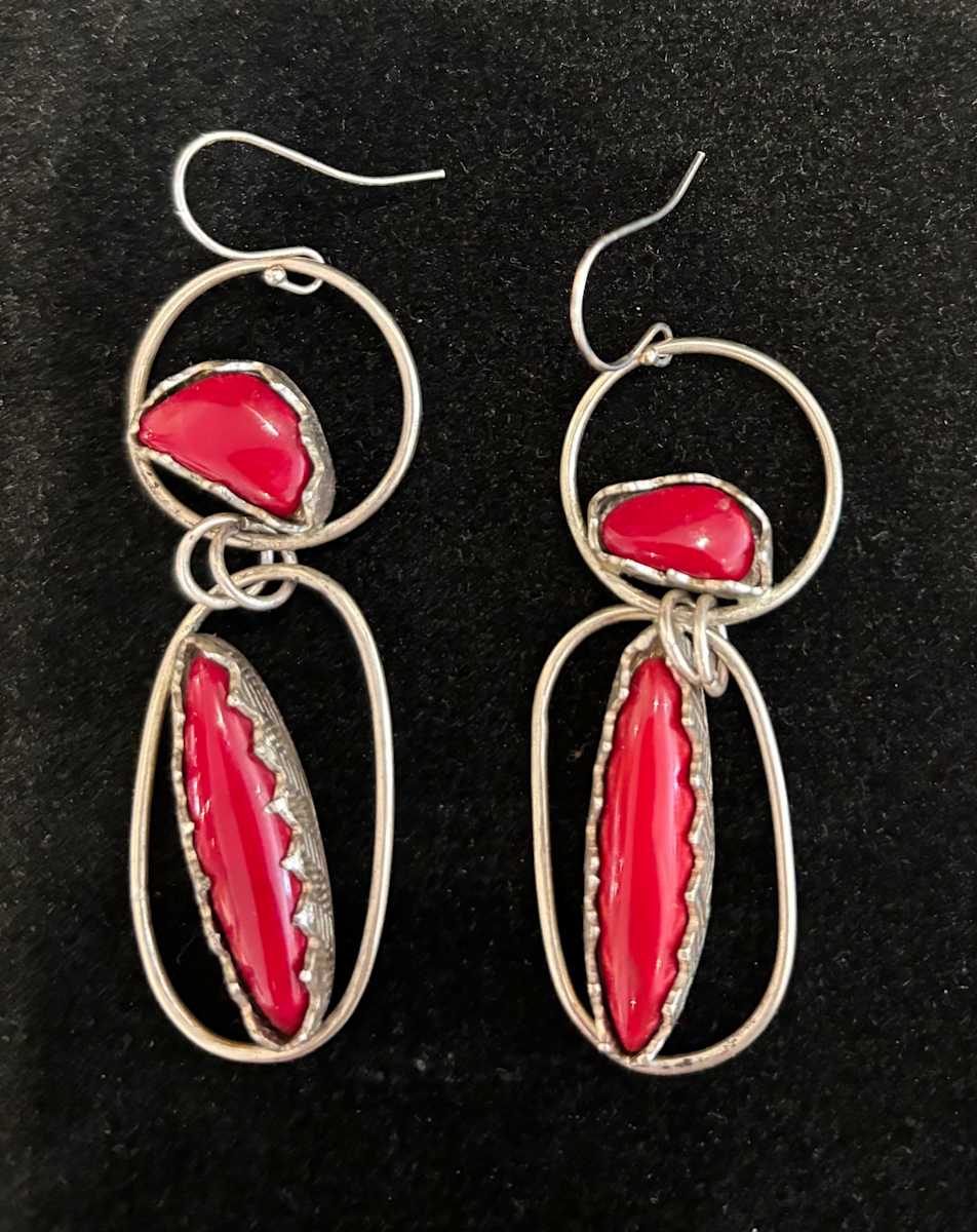 Rosarita Earrings by Judi Werner, Image 1.