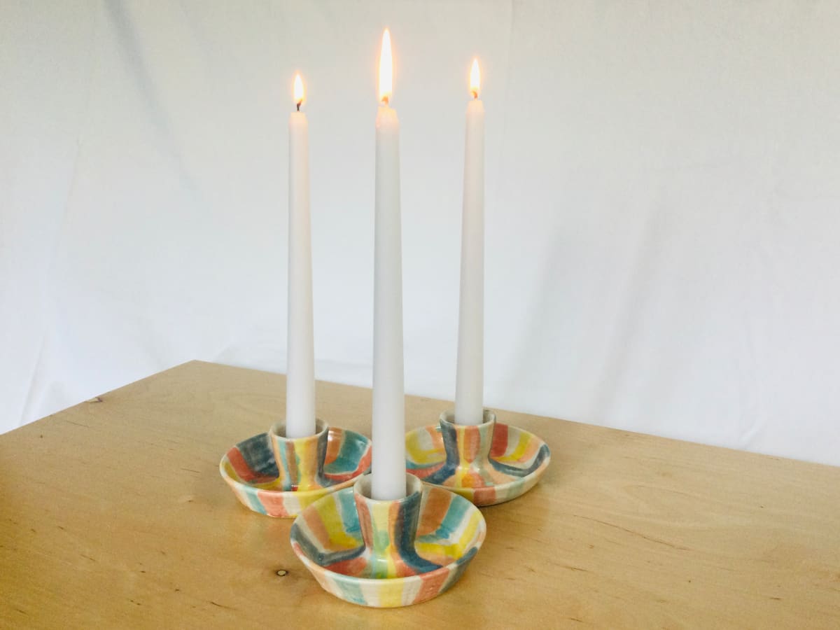 Taper Candle Stick Holder by Amber Gavin 