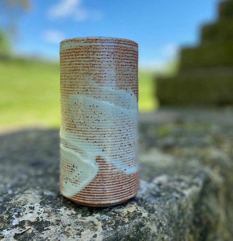 Stoneware Vase by Carol Naughton 