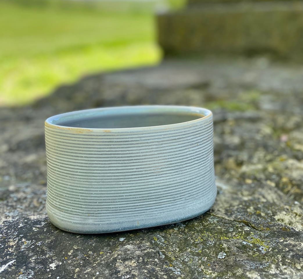 Oval Vase by Carol Naughton, Image 1.