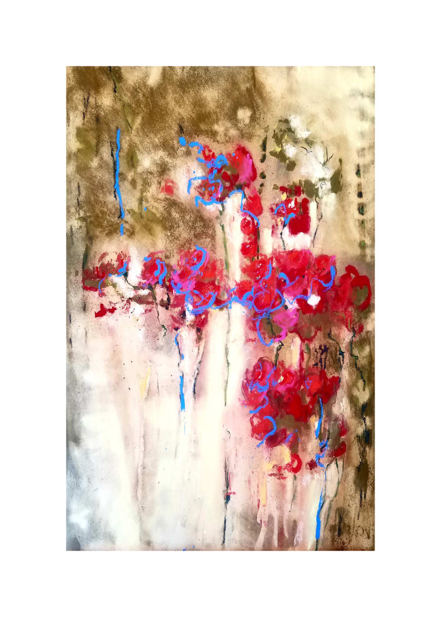 I Dream of Flowers (Unframed print) by Roberta Condon 