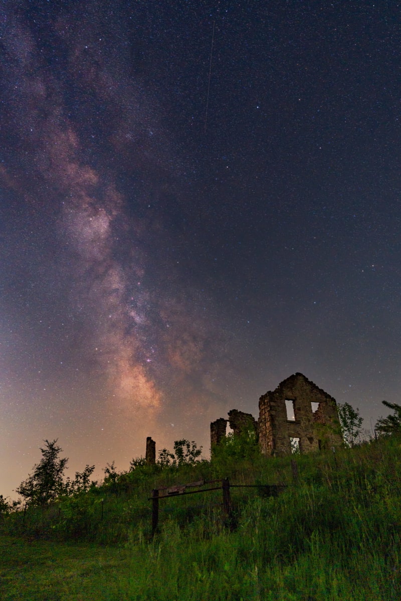 Milky Way Over Indian Lake (Unframed) by Mike Murray 