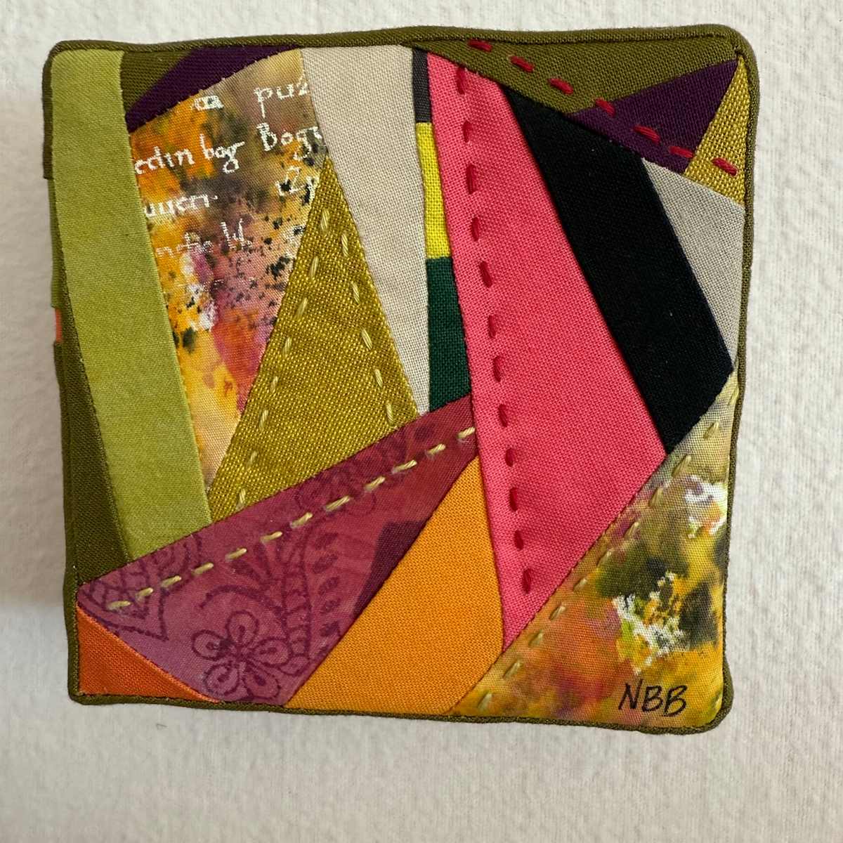 Mini Art Quilt II by Nancy B. Blake, Image 2.