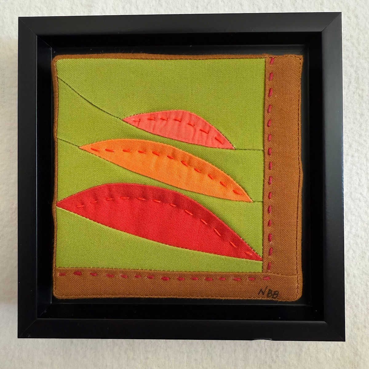 Mini Art Quilt VI by Nancy B. Blake, Image 2.