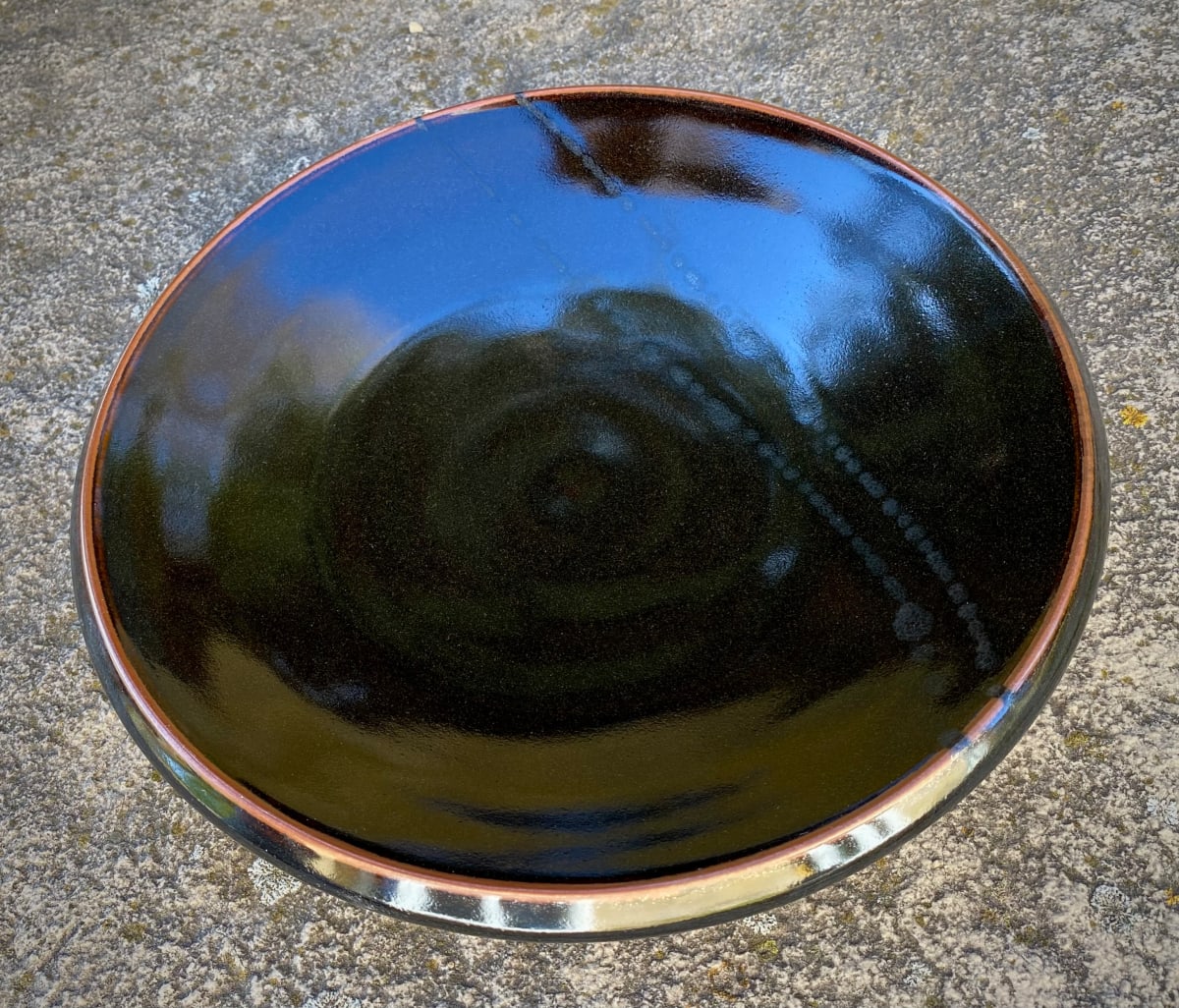 Round Plate by Carol Naughton  Image: 10.34" round