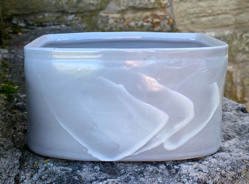 Short Squared Vase by Carol Naughton, Image 2.