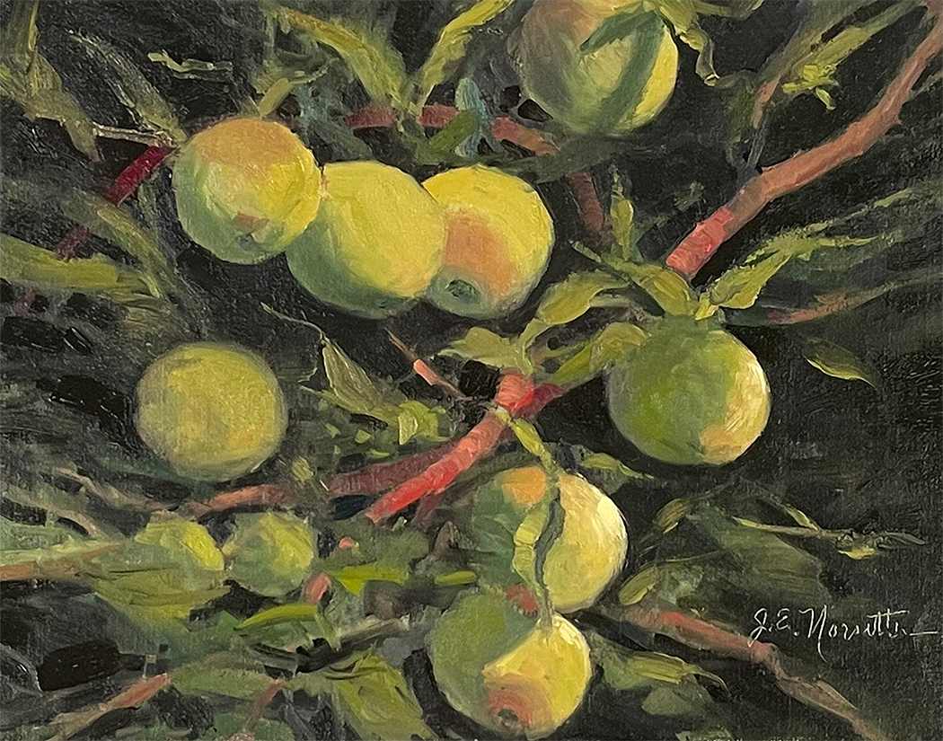 The Apple Tree at Pointer Cafe by Jan Norsetter 