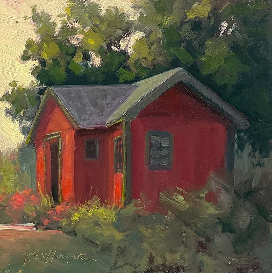 Valdres House from Olden Days by Jan Norsetter 