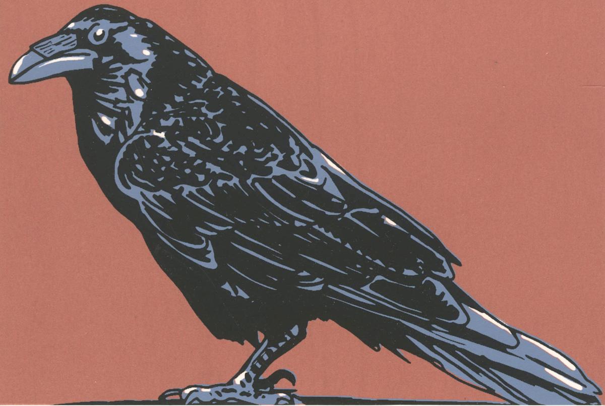 Raven (Framed) by John Miller, Image 1.