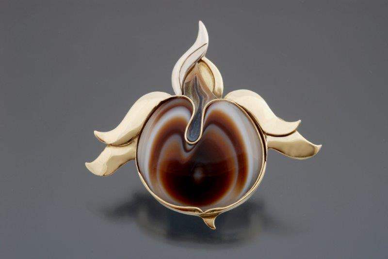 Reflections Brooch by Georgia Weithe, Image 1.
