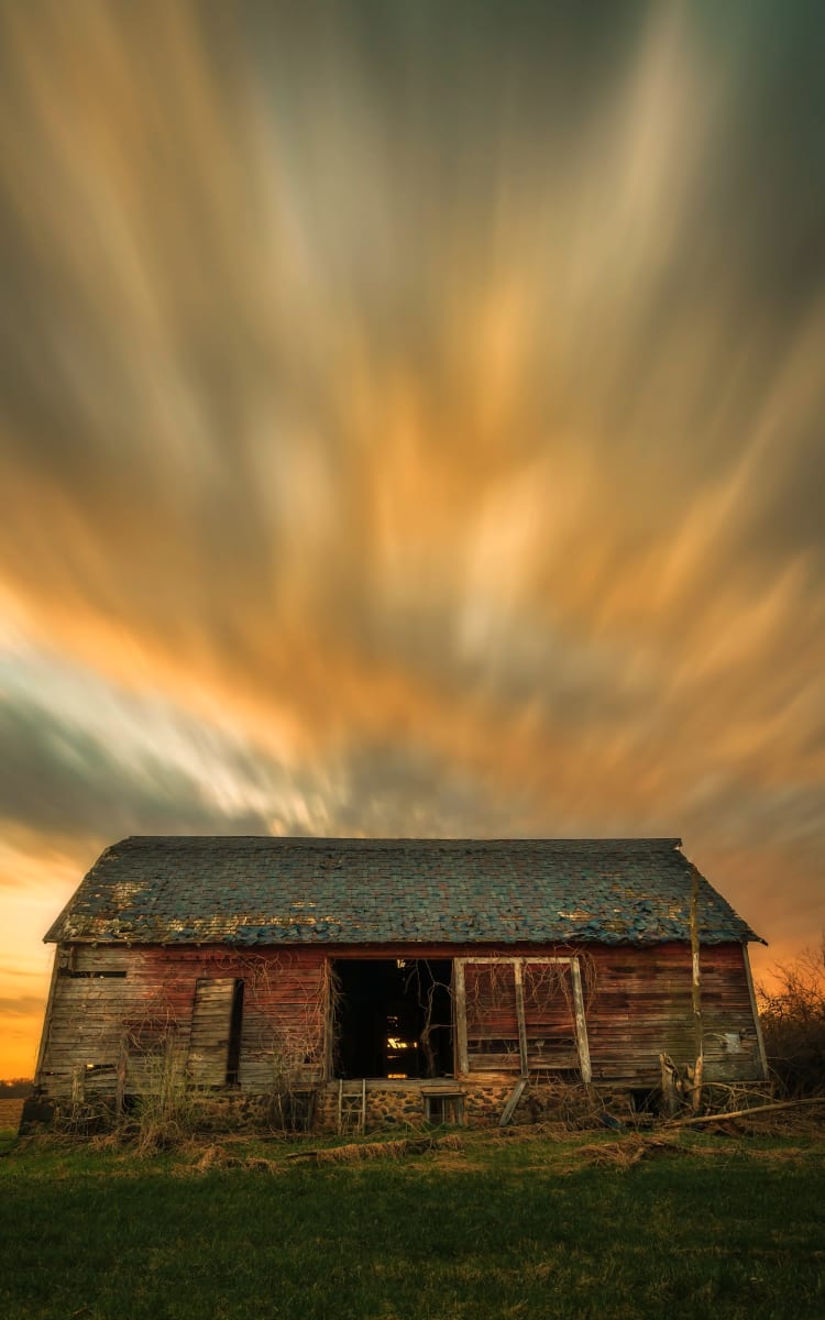 Sunset Barn by Mike Murray, Image 1.
