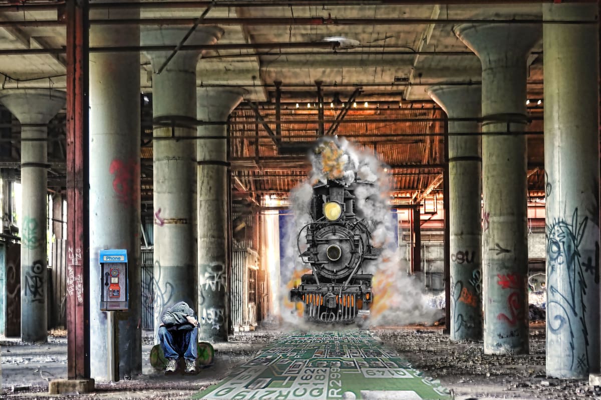 Locomotive Breath by Kathleen Sletten 