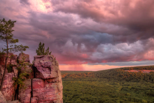 Devil's Storm (unframed print) by Mike Murray 