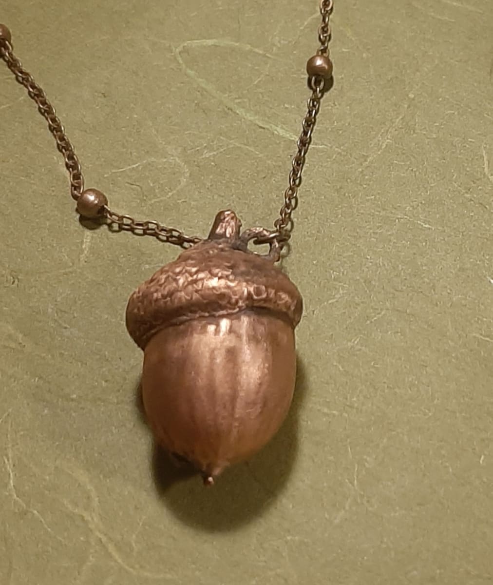 Acorn Necklace by Therese Miskulin 